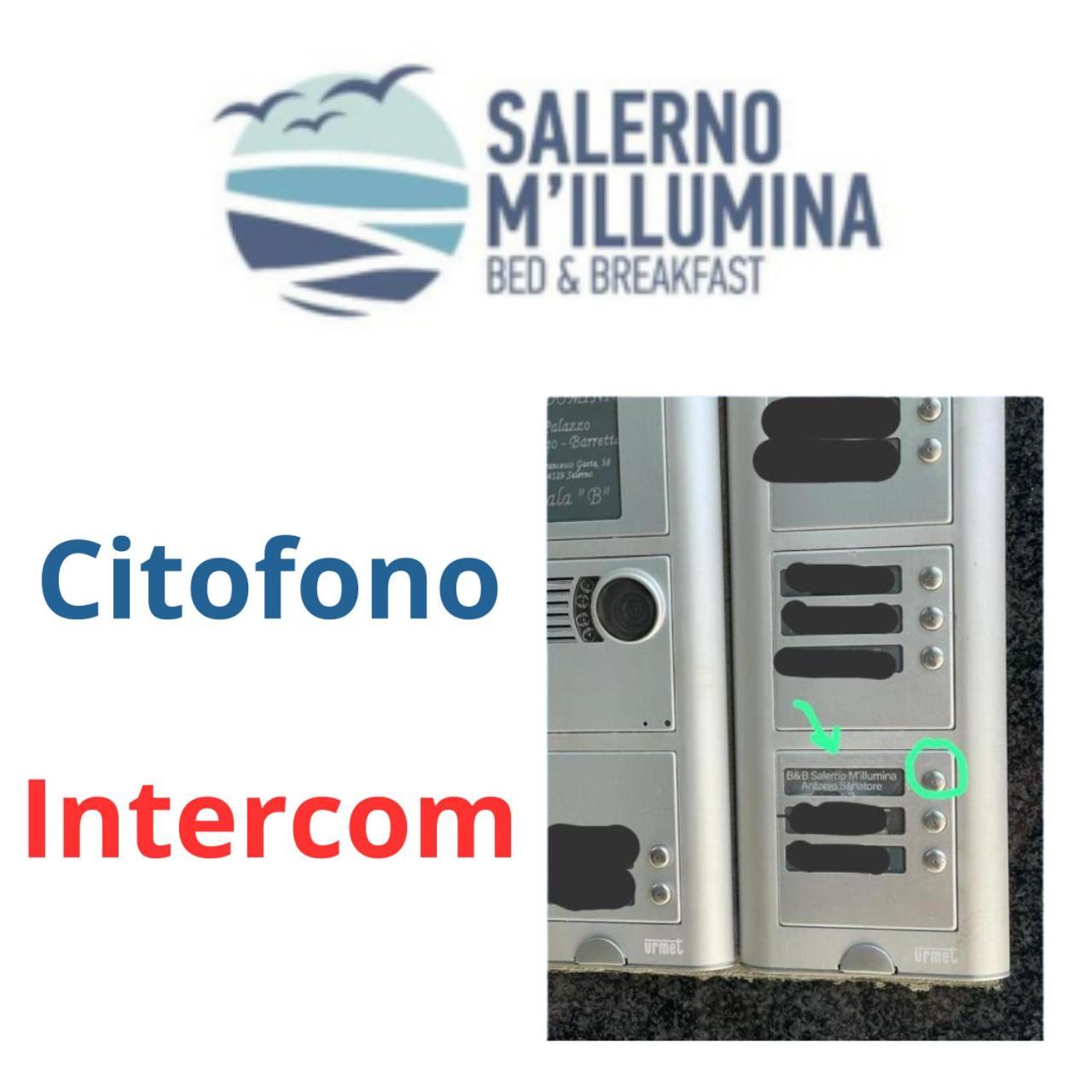 Salerno M'Illumina Bed & Breakfast Exterior photo